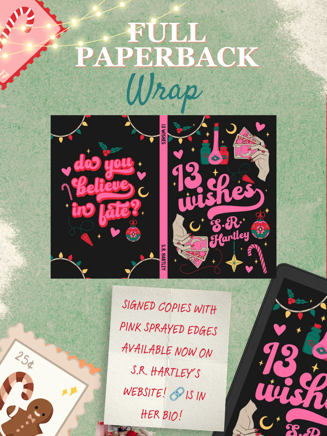 Special Edition 13 Wishes-Pink Sprayed Edges - Image 7